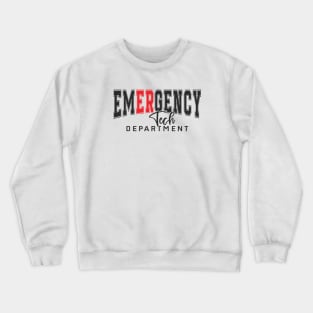 Emergency Department Emergency Room Tech Er Nurse Healthcare Crewneck Sweatshirt